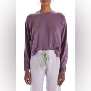 MOTHER crop athletic top, washed once but never worn